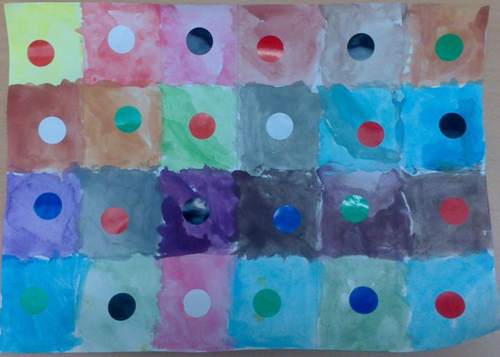 Portada del Álbum de P5 del 2º Trimestre del curso 2012-2013 de la Escola Misericòrdia de Reus, en la provincia de Tarragona.